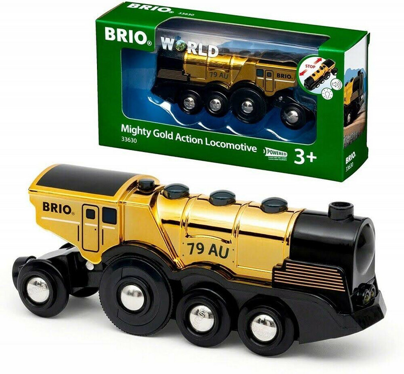 Brio Mighty Gold Action Locomotive 