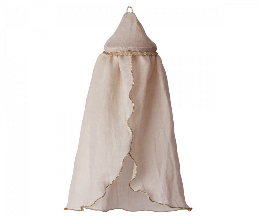 Maileg Miniature Bed Canopy, Rose