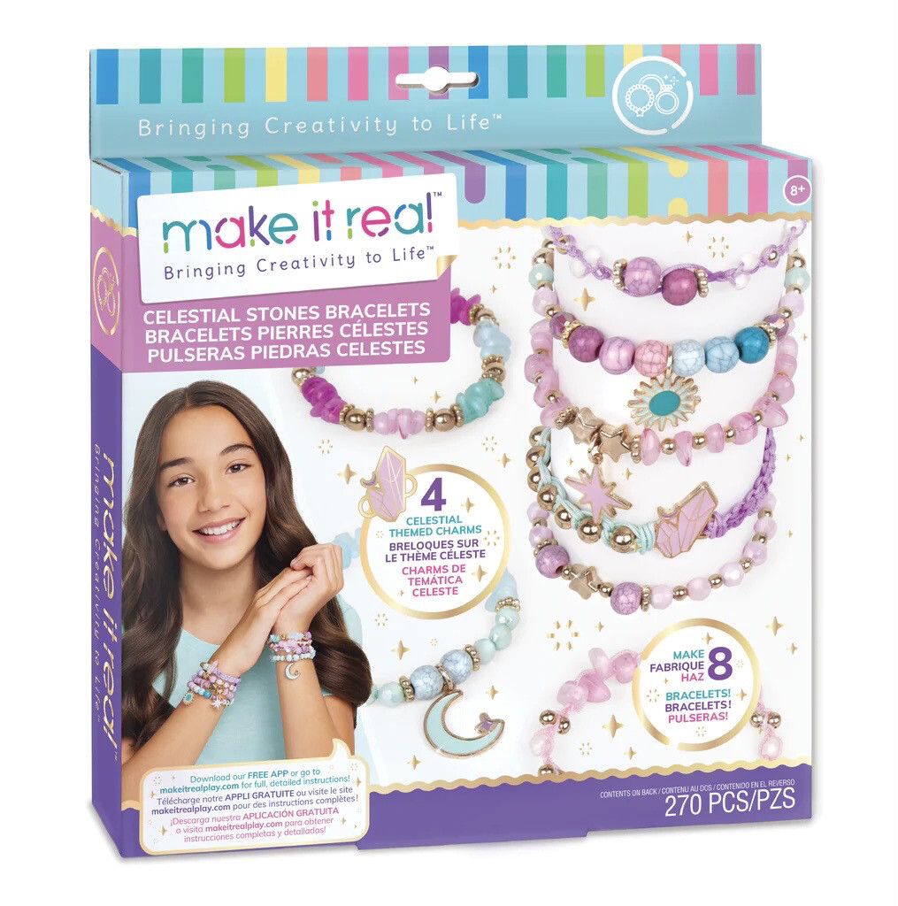 Make It Real Celestial Stones DIY Bracelets