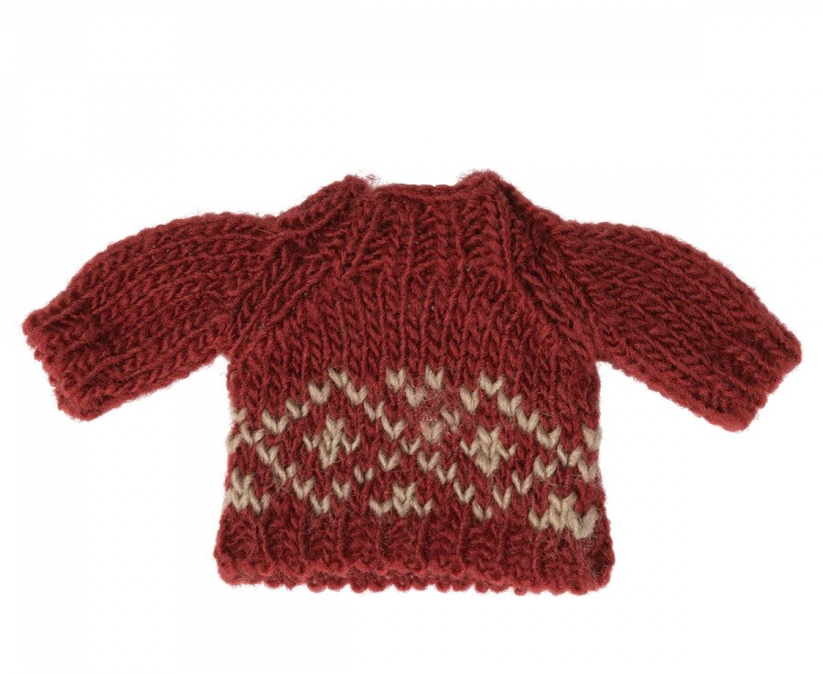 Maileg Knitted Sweater, Mum Mouse