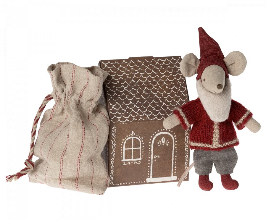 Maileg Santa Mouse 