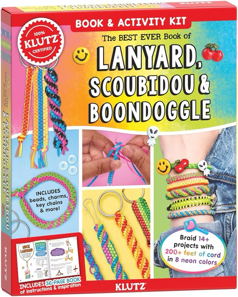 Klutz Best Ever Book of Lanyard Scoubidou &amp; Boondoggle