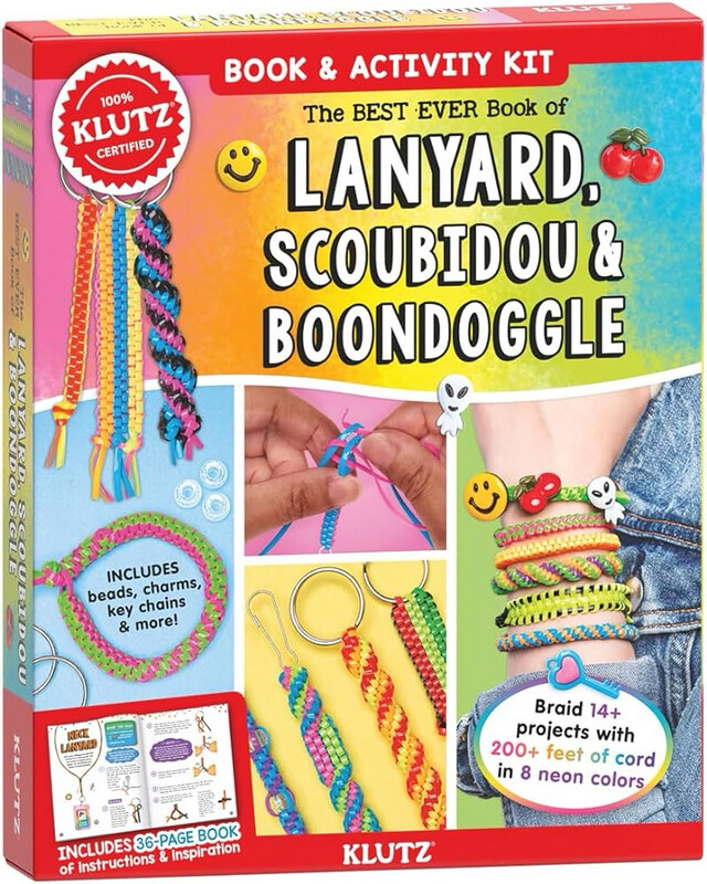 Klutz Best Ever Book of Lanyard Scoubidou &amp; Boondoggle