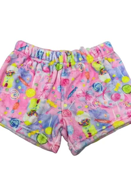 Macaron + Me Candy Shop Plush Shorts