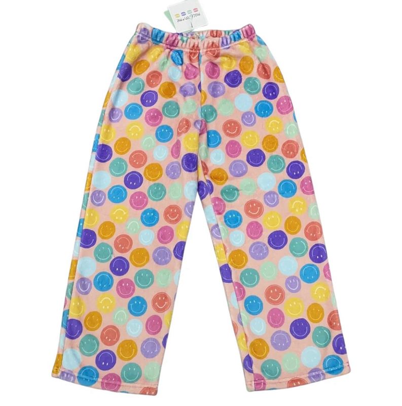 Macaron + Me Smiles Plush Pants Macaron + Me Smiles Plush Pants
