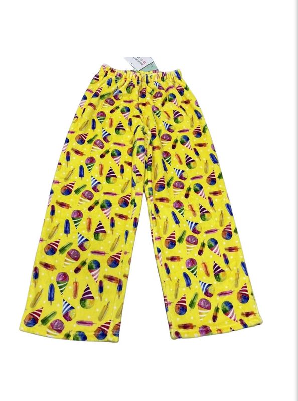 Macaron + Me Snow Cones Plush Pants