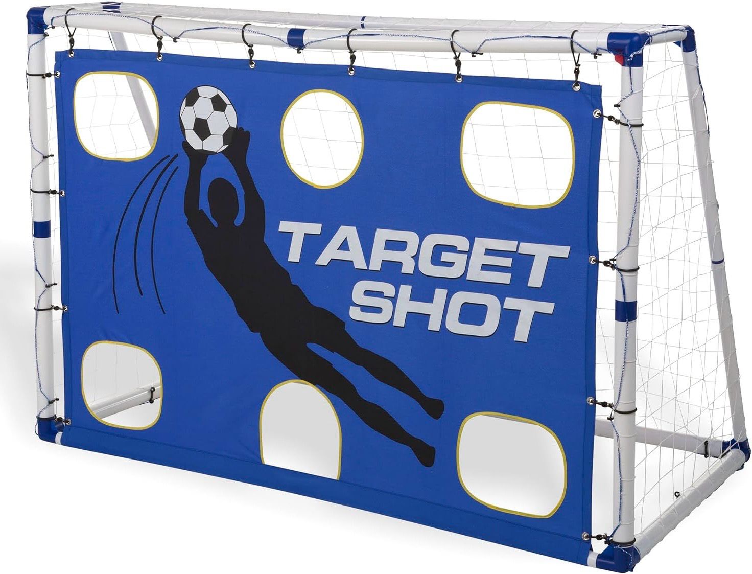 HearthSong Goal for It! Portable 3 in 1 Soccer Trainer Set