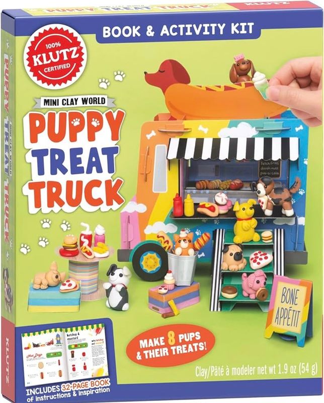 Klutz Mini Clay World Puppy Treat Truck