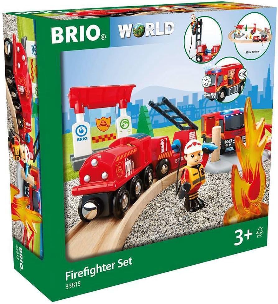 Brio Rescue Firefighter Set 