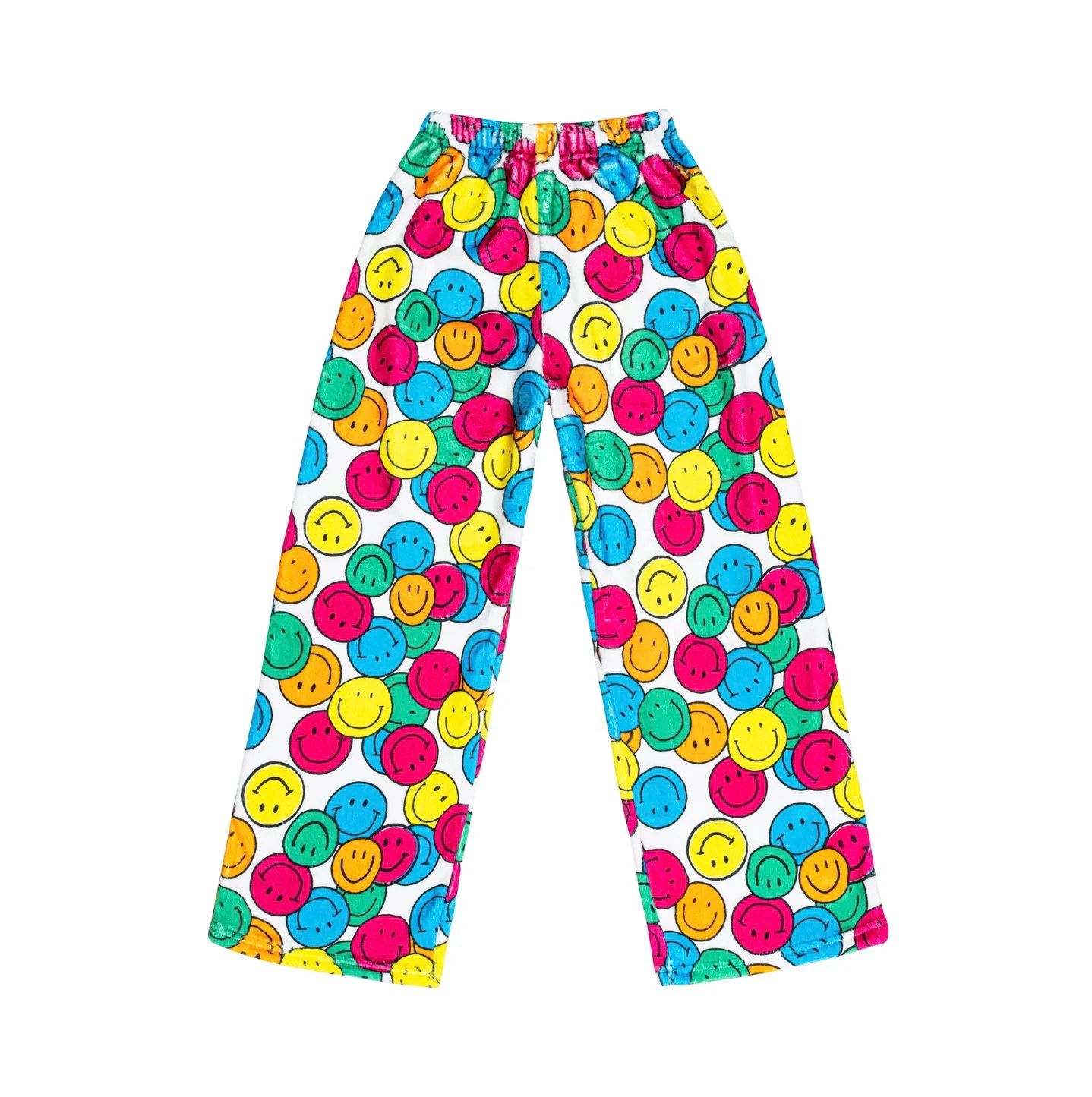 Macaron + Me Jumbo Smiles Plush Pants