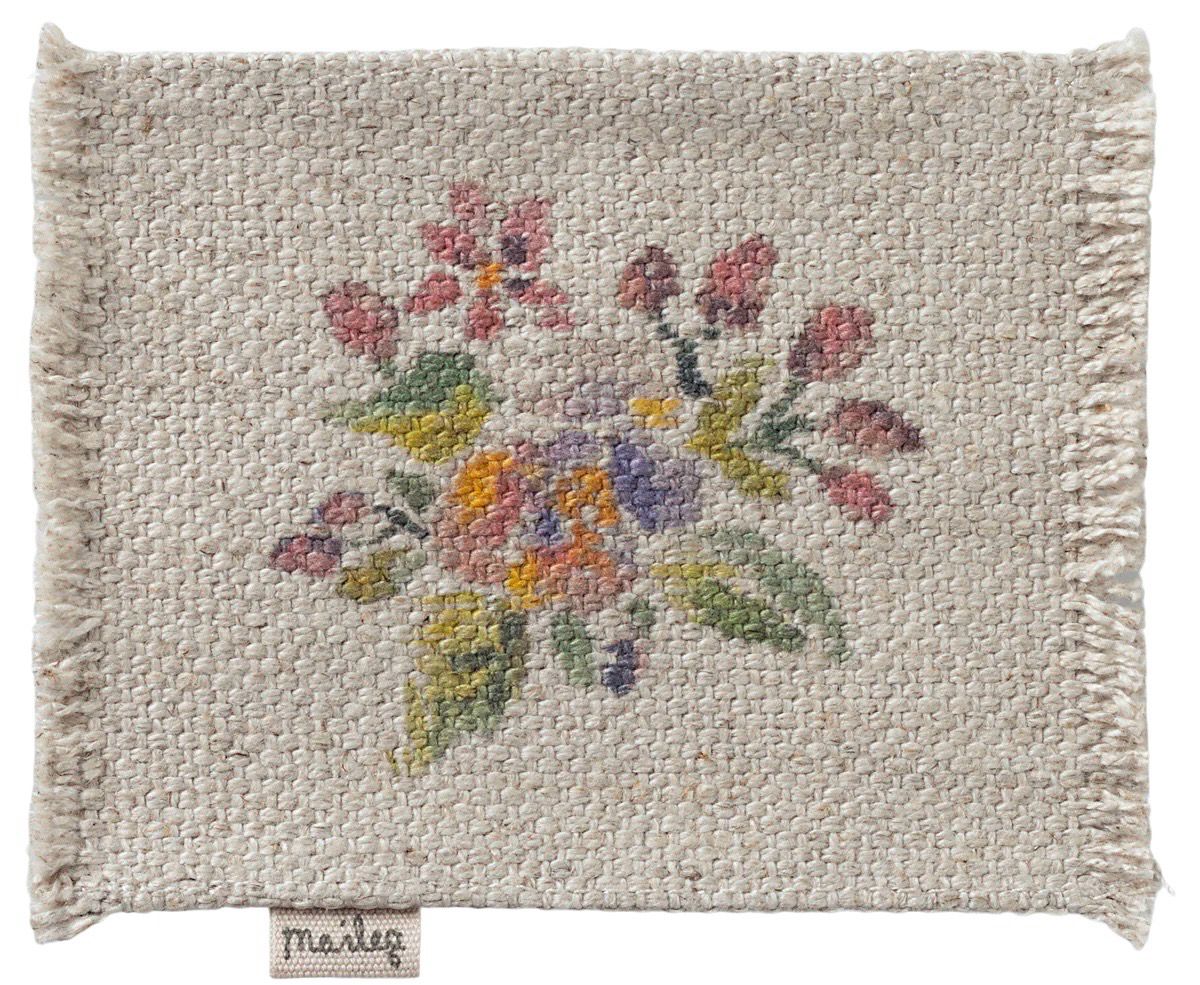 Maileg Rug, Flowers-Small