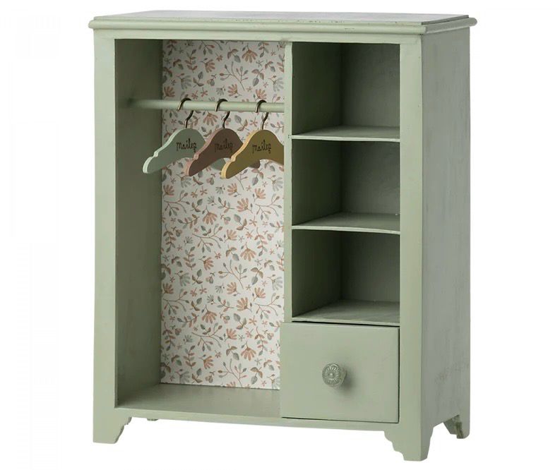 Maileg Wardrobe, Large Mint
