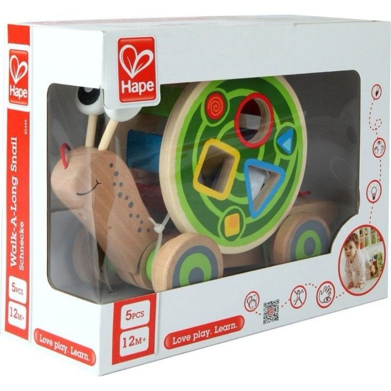 Hape Walk Along Snail 