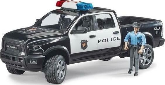 Bruder Police Ram2500 with Policeman &amp; L/S Module