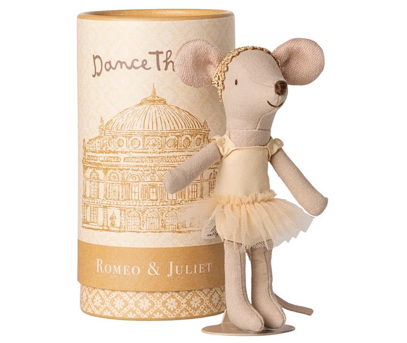 Maileg Ballet Dancer Mouse, Big Sister in Tube Maileg Ballet Dancer Mouse, Big Sister in Tube