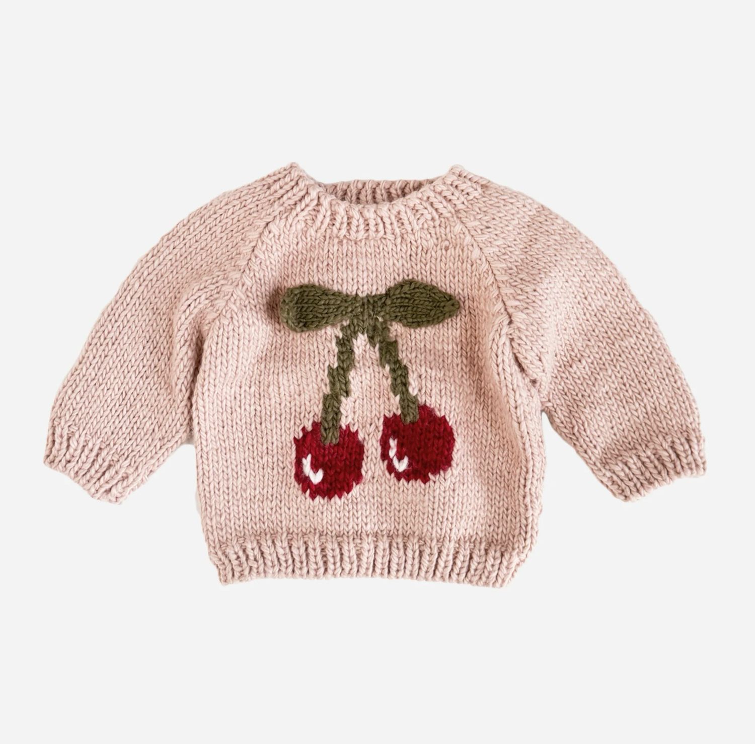 The Blueberry Hill Cherry Pullover Sweater The Blueberry Hill Cherry Pullover Sweater