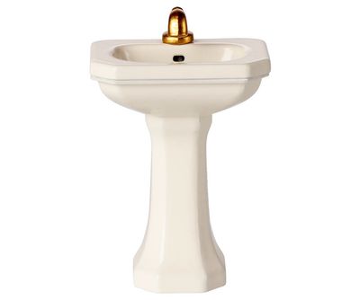 Maileg Bathroom Sink, Mouse off white