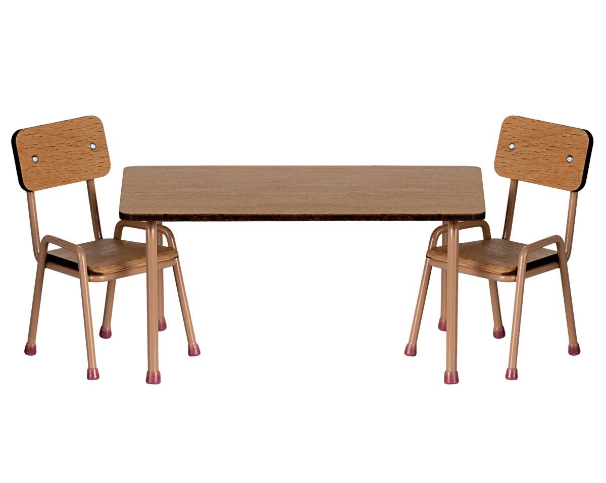 Maileg Table &amp; Chair Set, Mouse