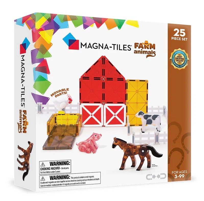 Magna-Tiles Farm Animals