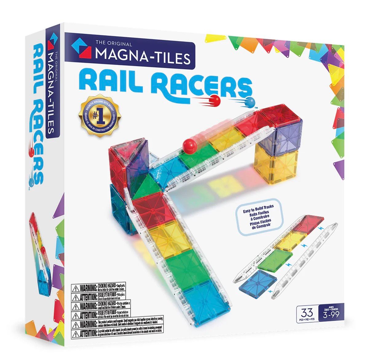 Magna-Tiles Rail Racers Magna-Tiles Rail Racers