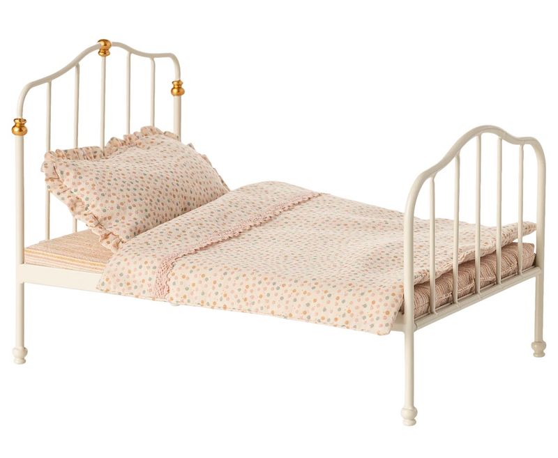 Maileg Vintage Bed, off White