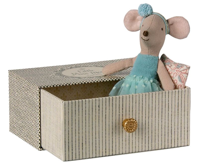 Maileg Dance Mouse in Daybed, Little Sister