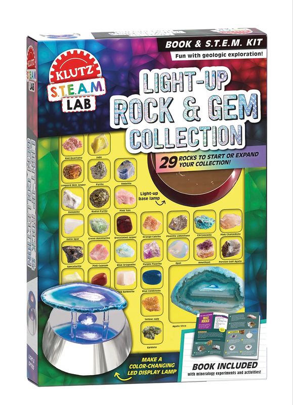 Klutz Light-Up Rock &amp; Gem Collection