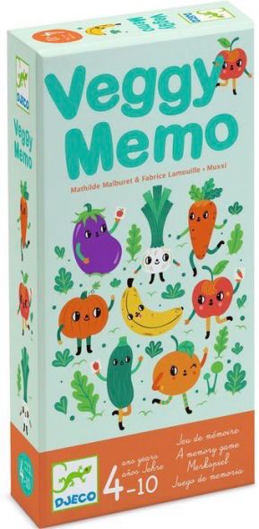 Djeco Games Veggy Memo