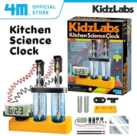 TTN KIDZLABS Kitchen Science Clock 