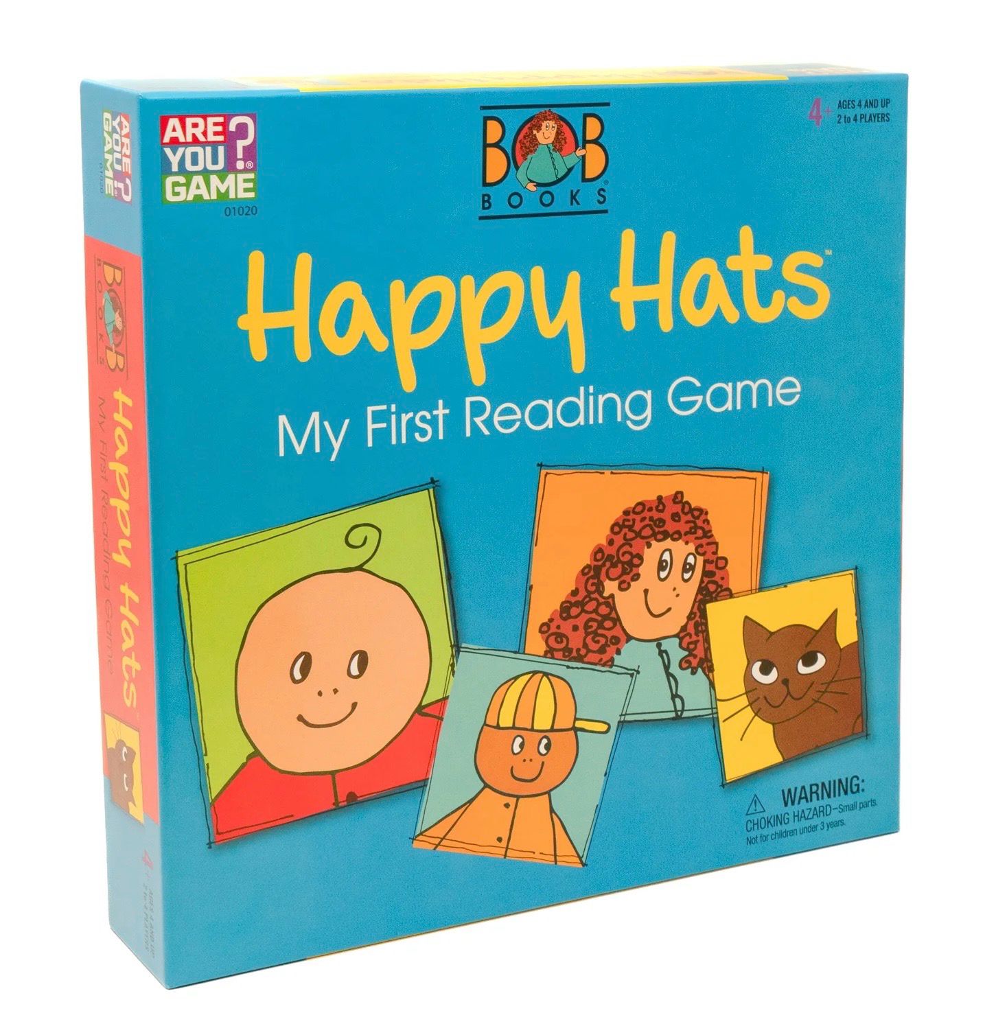 AYG Bob Books Happy Hats My First Reading Game