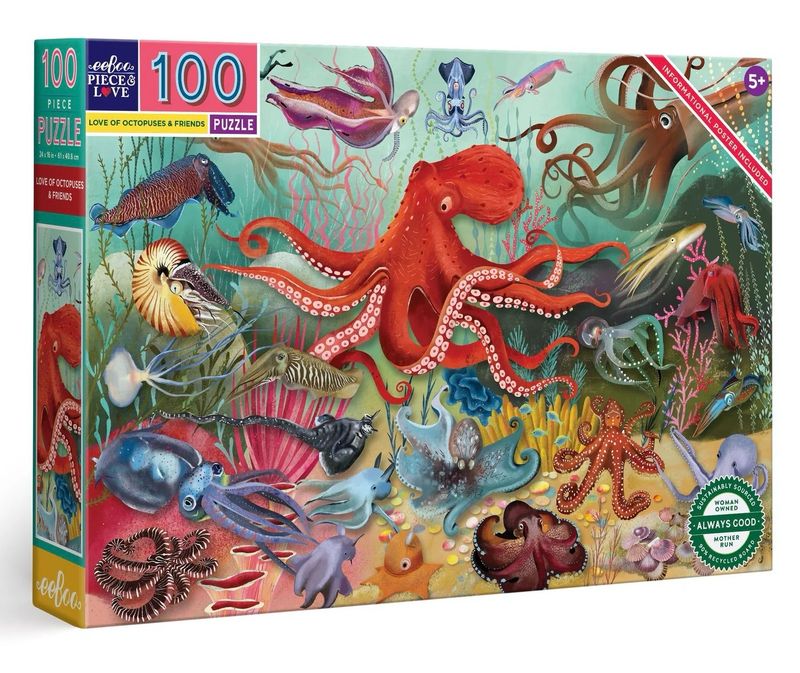 100pc Octopus &amp; Friends Puzzle