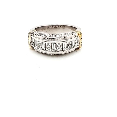 Ladies Baguette & Princess Cut Band Ladies Baguette & Princess Cut Band