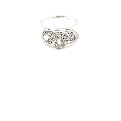 Ladies White Gold Diamond Ring Ladies White Gold Diamond Ring