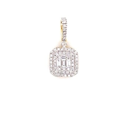 Ladies Yellow Gold Diamond Pendant Ladies Yellow Gold Diamond Pendant