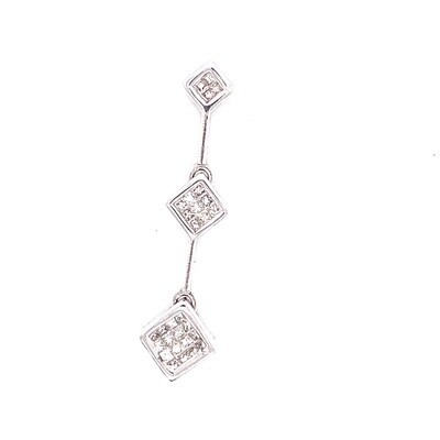 Ladies White Gold Diamond Pendant Ladies White Gold Diamond Pendant
