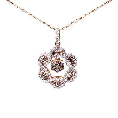Brown Diamond Pendant & Ring Set Brown Diamond Pendant & Ring Set