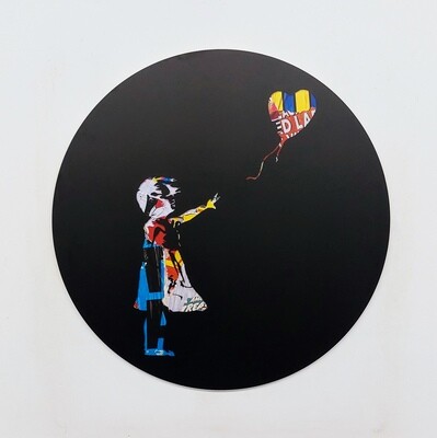 “Girl with Ballon” tribute to Banksy by AIIROH [offer only for MTG collectors]