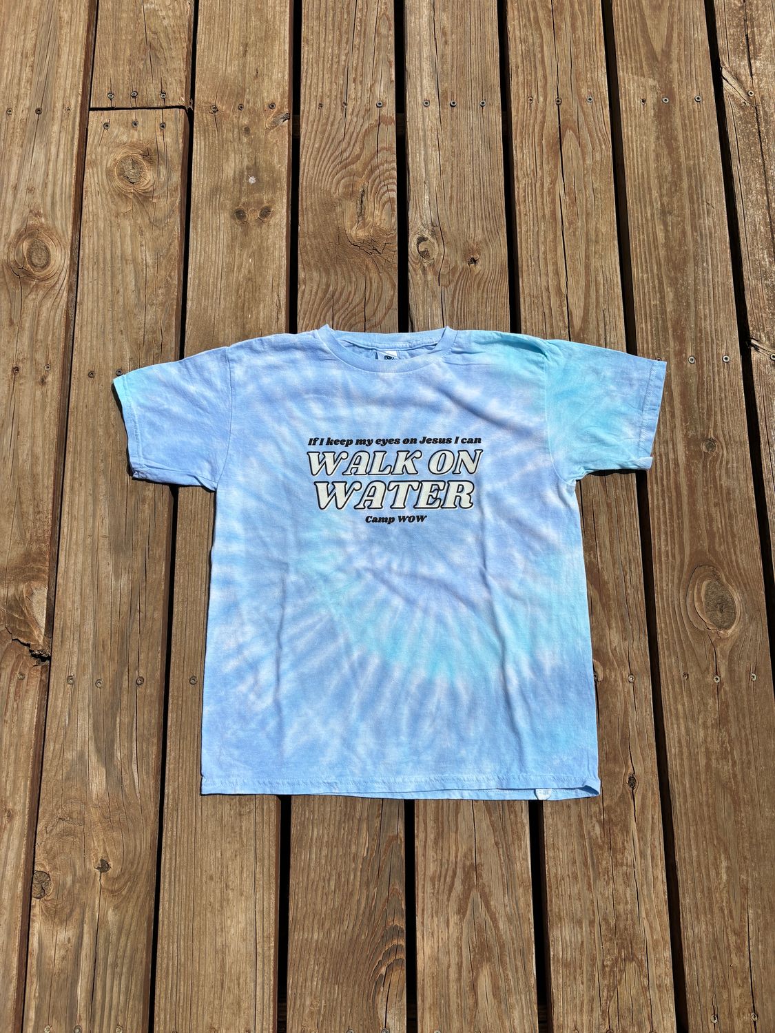 Tie Dye Tee Blue