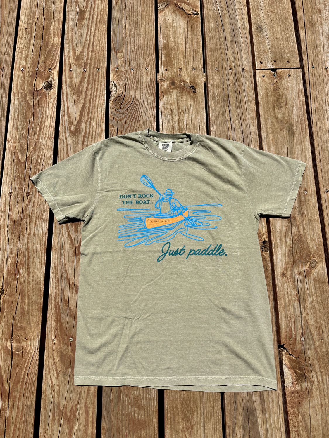 Khaki Canoe Tee