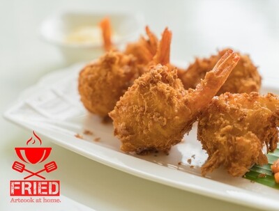 CAMARONES + PAPAS FRITAS DE LA CASA