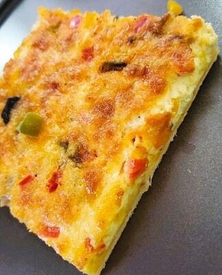 Veggie Quiche (1 piece)