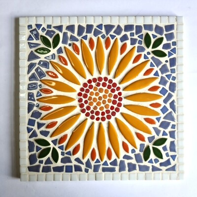 Sunflower (Jigsaw mosaic kit)