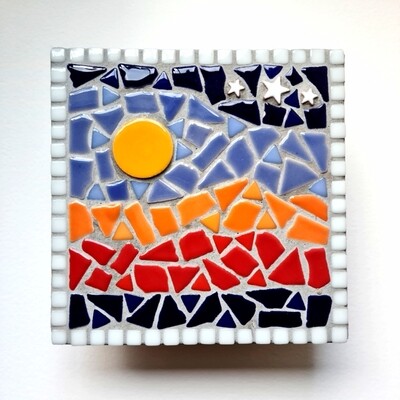 Sunset (Mini Jigsaw Mosaic Kit)
