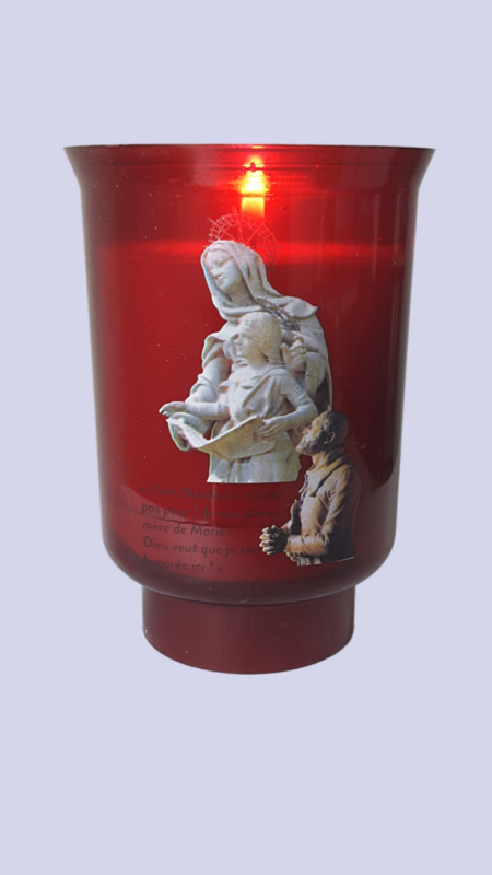 Veilleuse &quot; Sainte Anne priez pour nous &quot;