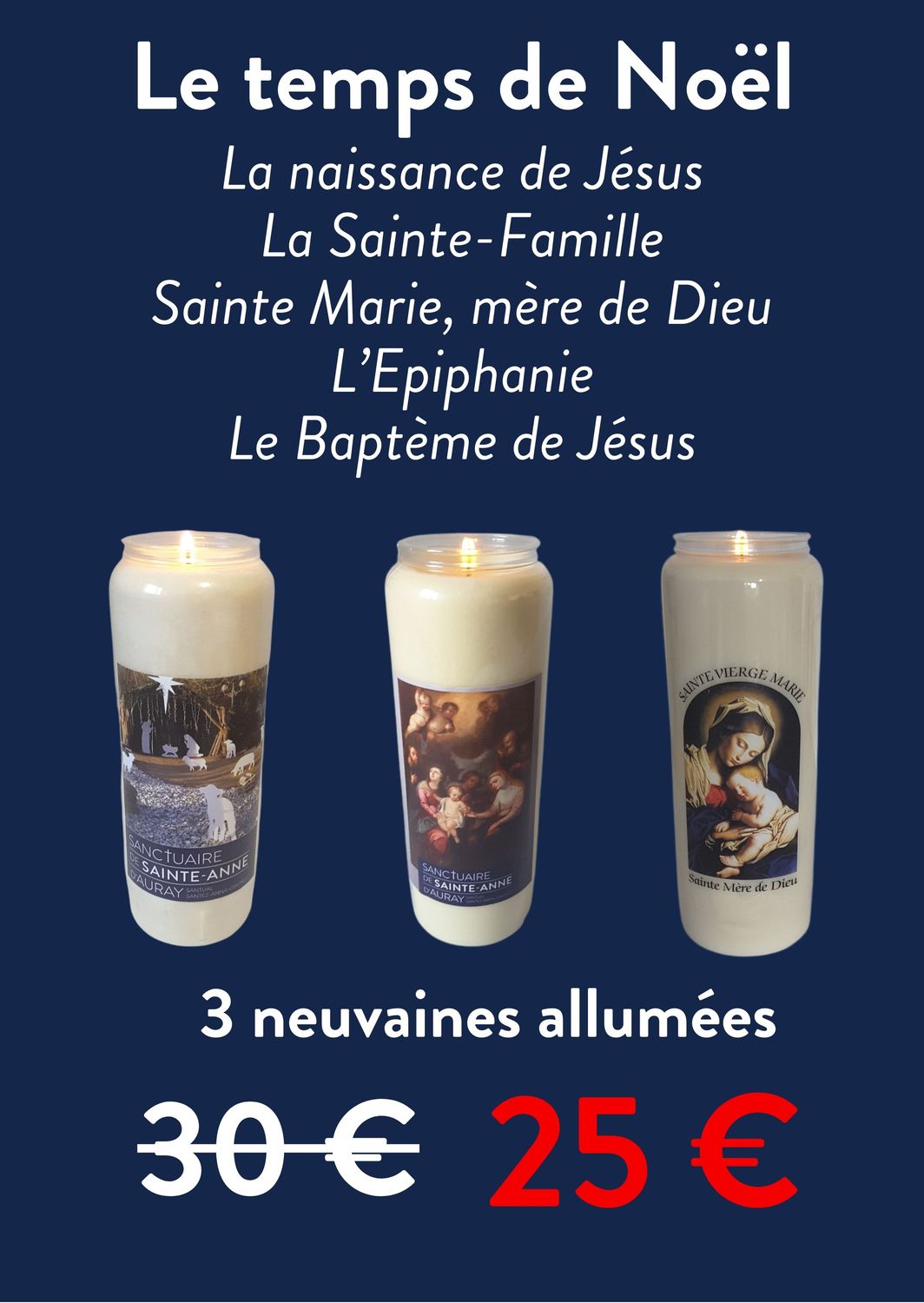 Neuvaines &quot; Le Temps de Noël &quot;