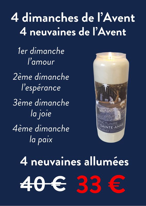 &quot; 4 neuvaines pour les 4 dimanches de l&#39;Avent &quot;
