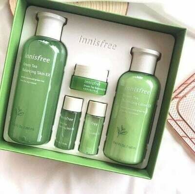 Innisfree Green tea Balancing EX skincare Set