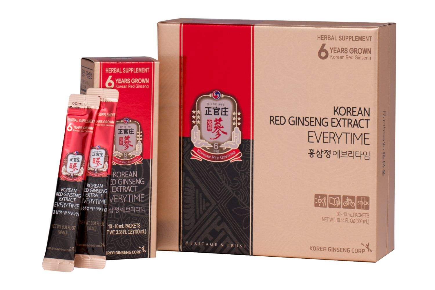KGC Premium Korea Red Ginseng tubes