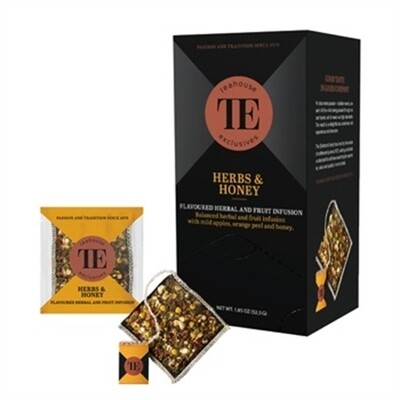 TEAHOUSE Exclusives Luxury Bag - Herbs & Honey (15x3,5g oder 250g)