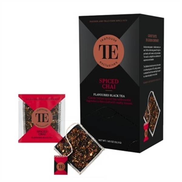 TEAHOUSE Exclusives Luxury Bag - Spiced Chai
(15x3,5g)